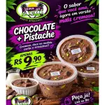 CHOCOLATE COM PISTACHE