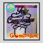 Topper Feliz Cumpleaños