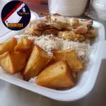 Filé de frango com bacon e queijo