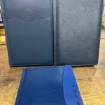 Agenda pasta tipo cuero.