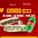 ka carne+ka frango+2 fruk lata