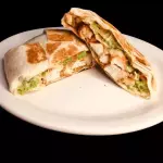 Wrap de pollo frito