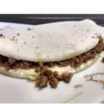 Tapioca Carne, queijo e ovo
