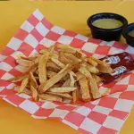 Papas a la francesa Esp. C/arrachera