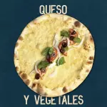 Queso con vegetales