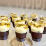Mousse de maracujá na taça