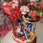 kit com buquê DM- 01