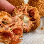Carne seca com mussarela
