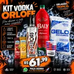 Kit Vodka Orloff