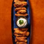 Isca de peixe empanado