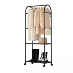 Rack ropa curvo individual