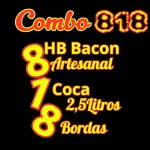 8 HB Bacon ,1Coca 2,5L , 8 Bordas