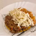 Arepa de tres ingredientes