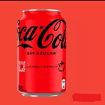 Coca cola sin azucar 350cc lata
