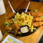 Strips de pollo x8