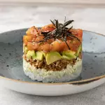 Tartar de atún vegano