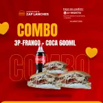 3Prensadao frango + refri 600 ml