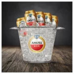 Balde Amstel Latão (5 und)