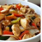 CHOP SUEY con pollo