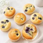 Muffins de Arandanos y limón 🍋🫐