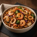 Yakisoba de Frutos do Mar