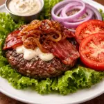 X bacon salada ( sem pão)