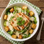 Ensalada Cesar con Pollo