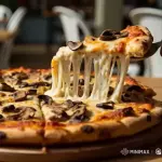 PIZZA DE CHAMPIÑONES GRANDE