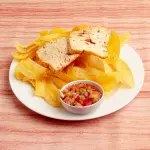 Tajadas con queso