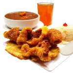 Frijoles Pequeños con Chicharrón
