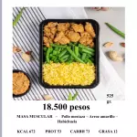 Masa muscular Pollo Mostaza
