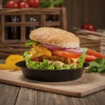 Hamburguesa de pollo
