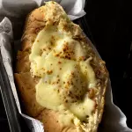 pão de alho com frango