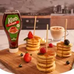 Mini hotcakes + café
