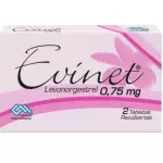 EVINET 0.75MG 2 TABLETAS RECUBIERTAS