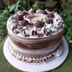 Torta de chocolate de medio kilo