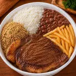 Contra filé acebolado