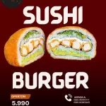 Sushi burger 2 x