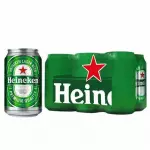 Pack de 6x Heineken 350 ML