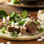5 TACOS DE ARRACHERA
