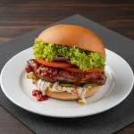 Chistorra Burger Premium + Papas