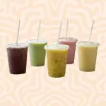 Jugo natural en leche