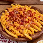 Fritas c/Cheddar e Bacon 400g