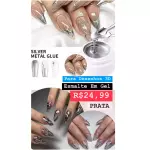 Esm.Gel Desenhos 3D Prata 01