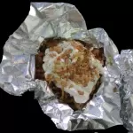 Papa rellena de arrachera