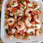 Ceviche de camarón
