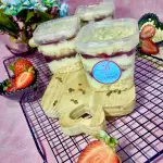 Ninho com frutas vermelhas
