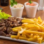 Coração com Fritas 500g