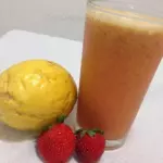Suco Morango com Maracujá