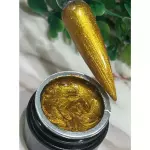 Metal Chuva De Estrelas Dourado